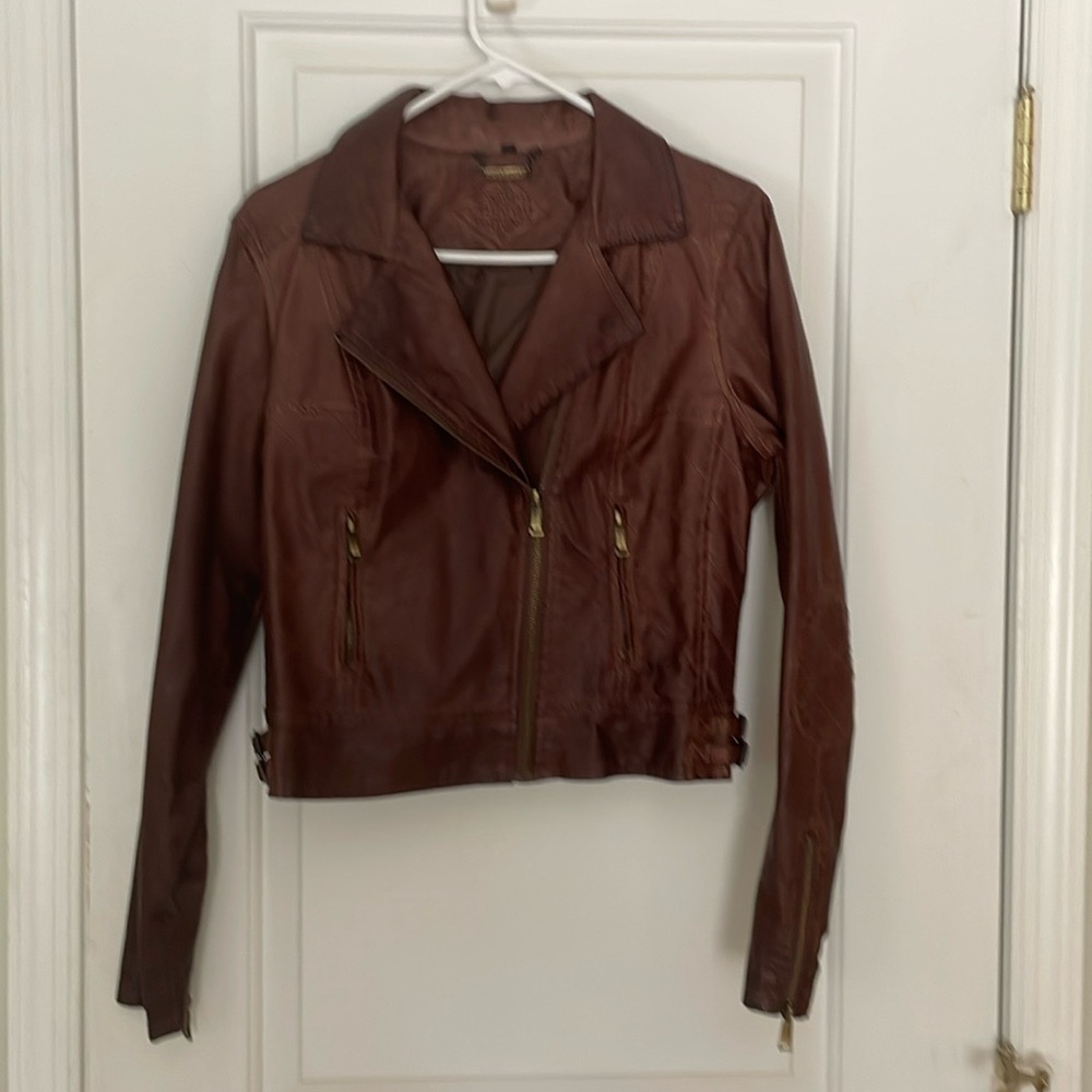 Jou Jou vegan leather jacket